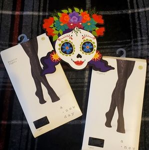 Brand New M/L Black Fashion Tights